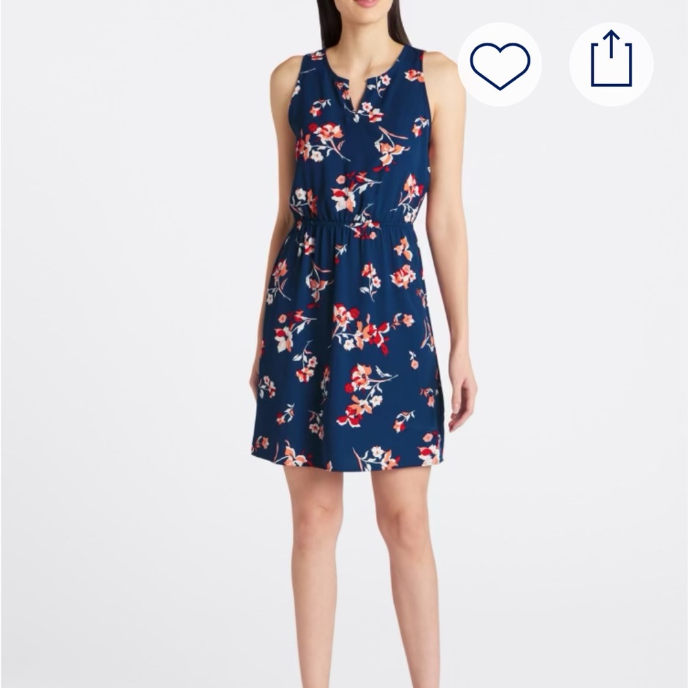 41 Hawthorn Navy Floral Sun Dress